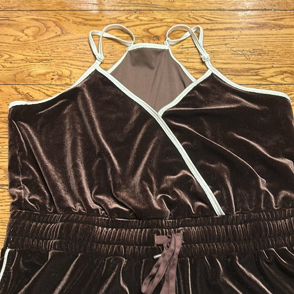 Buff bunny Women's Brown and White Playsuit-romper Sz Lg - Picture 3 of 5